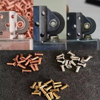 20pcs/Lot Replacement Hollow Rivet Fit For Zippo Lighter Fire Wheel Repair Parts Lighter Inner Liner Gear Steel Wheel's Rviets