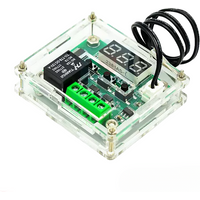 W1209 Temperature Controller Module with Case XH W1209 LED Display Digital Thermostat Module with Waterproof NTC Probe -50~110℃