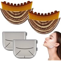 Lymphatic Drainage Massager for Face Lymphatic Contour Face Brush Ergonomic Precise Skin Care Tool Lifting Firming