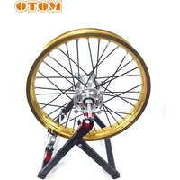 AliExpress OLOMM Motorcycle Wheel Balance Truing Stand Foldable Portable Adjustable Centering Cones Rim Tire Balance For Dirt Bike Universal Tool