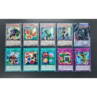 10pcs DIY Yu-Gi-Oh! BETB Joey Wheeler Gusty Panther Warrior Japanese N Card Red-Eyes Transcend Dragon Universal Game Card Toy
