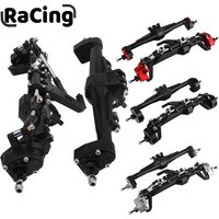 H10 Portal Axle Set - Plastic +Brass or Aluminum Alloy Front & Rear Complete Axles for Vanquish 1/10 RC Crawler Car Upgrade