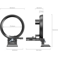SmallRig Rotatable Horizontal-to-Vertical Mount Plate Kit for Panasonic LUMIX S5 II / S5 IIX / G9 II Cameras 4702
