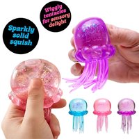 Needoh Jellyfish Squeeze Blind Box Soft Jelly Sensory Toy for Stress Relief, Suitable for Children and Adults