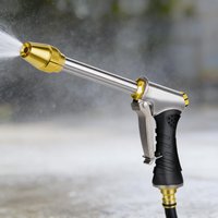 Water Hose Nozzle Garden Hose Nozzle Rotating Spray Gun For Car Wash Plants And Lawn Patio Gardening Pets Shower Hose Nozzle