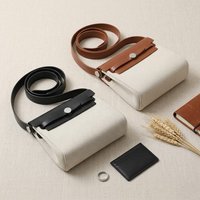 Crossbody Bag Casual Small Shoulder Purse Lightweight Everyday Sling Bag For Girls Women Canvas Mini Cellphone Backpack