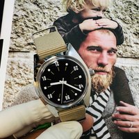PHANTOM 36MM Mens 7120 Hand-Wind Mechanical Watch 36mm Retro Business Timepiece Classic Simple Couple Watch