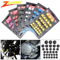 AliExpress PowerMotor Motorbike Engine Frame Decal Scooter Screw Cap Cover For Honda Yamaha KTM Motorcycle Bolt Pit Bike Accessories