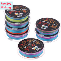 ใ1Roll X8 Strands Braided Smooth PE Fishing Line 100M Abrasion Resistant Braided Lines High Performance Strongใ