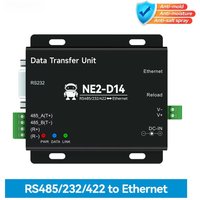 RS485/RS232/RS422 to Ethernet Serial Server DC8-28V Modbus TCP to RTU MQTT Two-Way Socket Link CDEBYTE AT Command