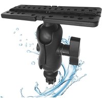 Fish Finder Mount Base 360 Degree Rotation Ball head design Fish Finder Bracket Stainless Steel Fish Finder Holder outdoor
