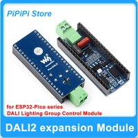 Pico DALI2 DALI communication Expansion Board For ESP32 C6 S3 control multiple LED DALI Lighting Group Control Module