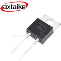 10PCS MUR8100EG MUR8100 U8100G U8100E TO220-2 8A 1000V Power Rectifiers Ultra fast recovery Diode Triode Transistor