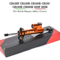 For Honda CB125F CB125R CB150R CB190 CB190R CB250R 300F 300R Adjustable Motorcycles Steering Stabilize Damper Bracket Mount Kit