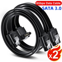 SATA 3.0 SSD Data Cable Solid State Hard Disk 6Gbps Fast Data Transmission Cord for SATAIII HDD SSD CD Drive Writer Desktop PC