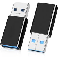 USB 3.1 Male to Female Adapter Converter, 10Gbps High Speed Data Transfer, USB A Extender for Laptop, Hard Drive, Printer