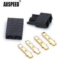 AXSPEED 1/5Pairs Male Female Connectors Plug for RC TRX Lipo/NiMh Battery Brushless ESC Motor