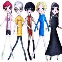 Anime SAKAMOTO DAYS Cosplay Plush Doll Taro Sakamoto Shin Asakura Lu Shaotang Body Wire Skeleton Stuffed Dolls Accessories Gifts
