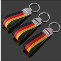 Car Keyring Key Chain Keychain Decoration Ring For Audi TT A1 A3 A4 A5 A7 A8 Q3 Q5 Q7 B8 8V B6 RS3 Anti-Lost Pendant Accessories