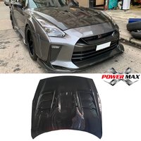 Carbon Fiber V Style Bonnet for Nissan GTR R35 Hood