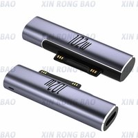 GaN USB C Charger Converter PD 15V 3A Charging Adapter Compatible With Surface Pro X/7/6/5/4/3 Surface Laptop Book Go 1 2 3