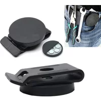 Clip de ceinture magnétique antidérapant 43/55/66mm,matériel d'aspiration à vis Portable réglable, boucle de ceinture magnétique