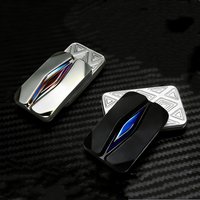 Metal EDC Fidget Slider Cool Portable Fingertip Push Toy Stress Relief Desk Toy for Adults ADHD Anxiety Relief Office Gift
