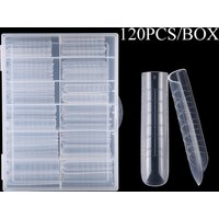 120pcs Fake Nail Bamboo Quick Extension Tips Reusable Polygel Nails Form With Scale Uv Gel Polish Mold