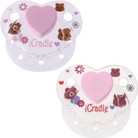 HUYU 2.56x1.97x0.2in Mini Baby for Doll Magnetic Pacifier for 6-8 Year Old Kids Training Improve Intelligence Supp