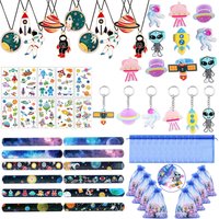 72pcs/36pcs Outer Space Party Favors Astronauts Alien Stickers Birthday Party Bag Pinata Fillers wedding Gifts