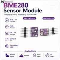 1/3/5/10PCS BME280 3.3V/5V BME280-3.3V BME280-5V Temperature Humidity Barometric Pressure Sensor Module I2C SPI for Arduino