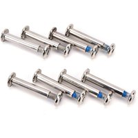 8pcs/set Skate Shoes Axles Roller Skates Parts Axle Male And Female Screws For Child Kid Or Adult Free Skating Inline Skates