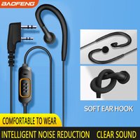ABBREE 780 Headset Mic Earphone Clear Sound For BaoFeng UV-5R UV-5RH UV-21 PRO UV32 Walkie Talkie Two Way Radio Accessories