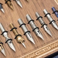 Dipping Pen Nib Made in Germany, Vintage Nibs English and Russian Calligraphy Painting Pen Drawing Dip Pen Tip Writing Smooth