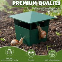 Snail Trap High-quality and Durable Safe Plastic Cage for Vegetables and Flowers Thickened Anti-Corrosion