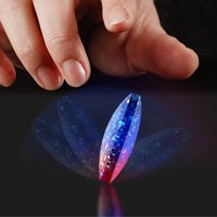 Flipo Flip Gems Fidget Spinner - Starry Sky Crystal Fidget Toy for Desk Stress Relief, Office Anxiety Reduction, Student Classro