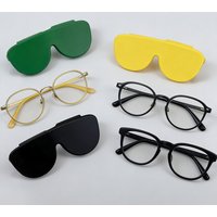 Silicone glasses protective case and glasses bag