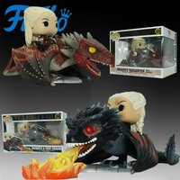 FUNKO POP Original Rhaenys Targaryen and Mele Anime Action Figures Toys for Boys Christmas Gift Collectible Model Ornaments