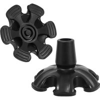 Cane Tips 6 Pillar Design Nonslip Rubber Crutch End Mat With For Walking Stick Shooting Stick Crutch Tips Accessories