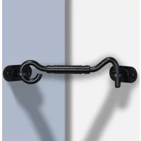 4inch Window Door Bolt Door Lock Safety Switch Stainless Steel Cabin Window Hook Door Eye Latch Silent Catch Holder