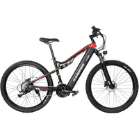 AliExpress RANDRIDE YG90B E-bike 1000W 48V 17AH 27.5/29 Inch Tire Electric Bicycle Off-road Mountain Full Suspension Adult Electric Bike