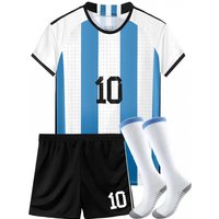 2026 Boys' Soccer Jersey Youth Football Uniform Sports Shirt Kit for Kids Age 4-14,Soccer Birthday Gift