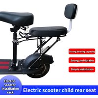 Electric Scooter Rear Shelf Connected To The Seat Load Carrier Excluding Scooters Most Seated Scooters Are Universal