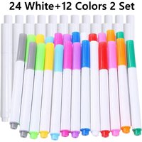 3/48/100Pcs White/Colors Liquid Chalk Erasable Pen Marker For Glass Windows Electronic Blackboard Chalkboard Whiteboard Marker