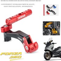 For HONDA FORZA 350 125 250 300 NSS 350 Forza350 Forza300 CNC Hook Helmet Balance Bar Handlebar Phone GPS Stand Cross Bar Lever