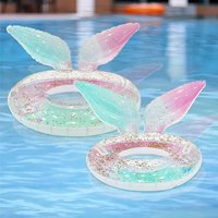 Pool Float Adult Swim Ring Inflatable Swim Tube Swim Accessory For Summer Water Sports Swimming Circle Swim Float