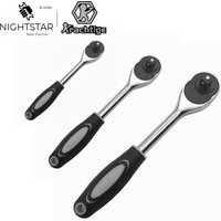 1/4" 3/8" 1/2" High Torque Ratchet Wrench Krachtige for Socket Quick Release Square Head Spanner Drive Hand Tools (1Pcs)