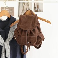 Black Women Suede Backpack Commuter Female Shoulder Bag Sac a Dos Casual Travel Lady Bagpack Mochilas Versatile School Bag Bolsa