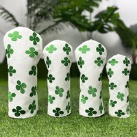 Fun Style Golf Club Covers for 1pc/4pcs Driver, Fairway, Hybrids - Head Covers for Golf Clubs, Driver Headcover