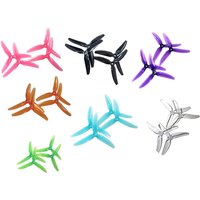 2 Pairs HQProp HQ5X4.3X3 V1S 5-inch FPV Racing Drone Propeller 3-Blade Prop 2 Pairs Per Bag